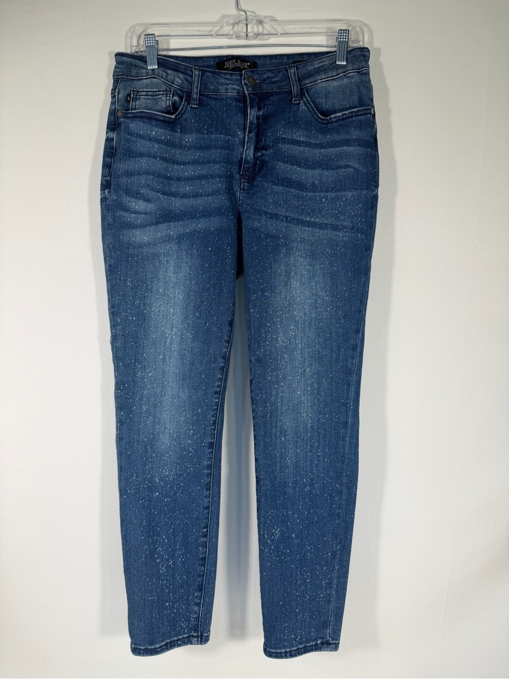 Judy Blue Relaxed Fit Speckled Medium Wash Stretch Jeans Size 11/30